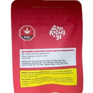 SOUR PEACH LIVE RESIN GUMMIES