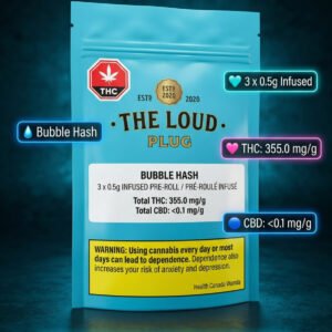BUBBLE HASH INFUSED PR3X0.5G