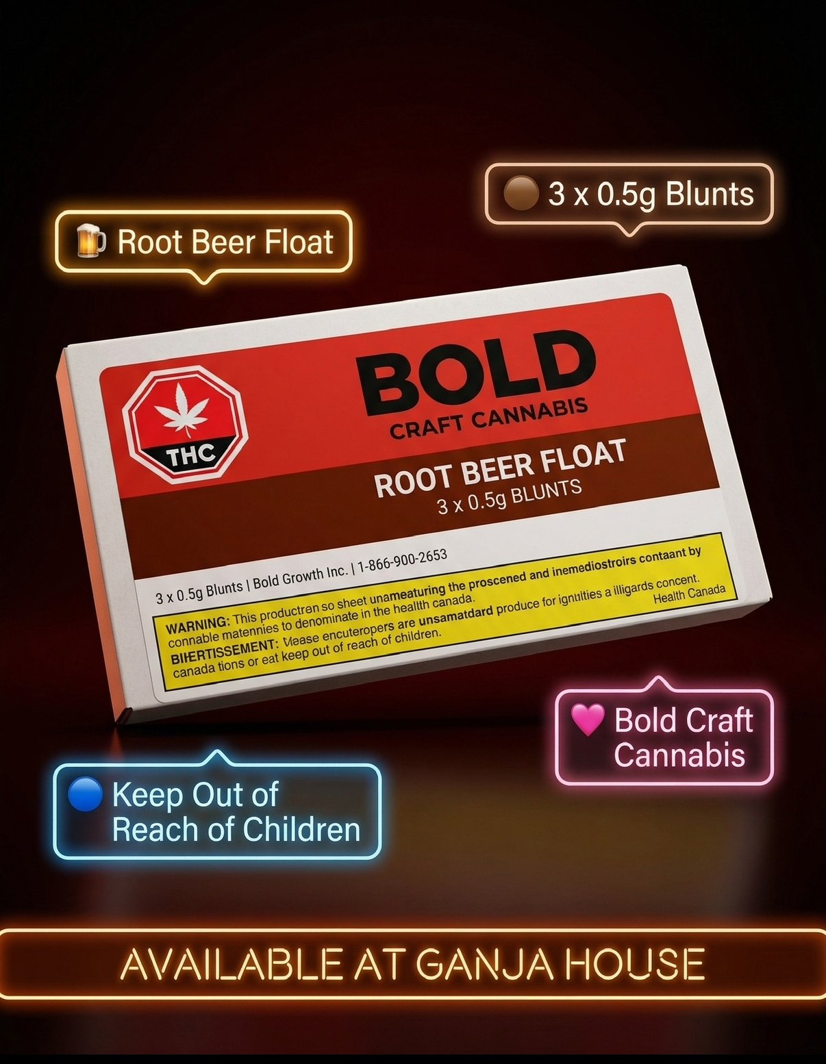 ROOT BEER BLUNT PR3X0.5G