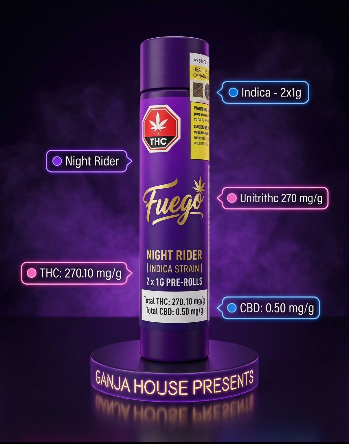 NIGHT RIDER PR2X1G