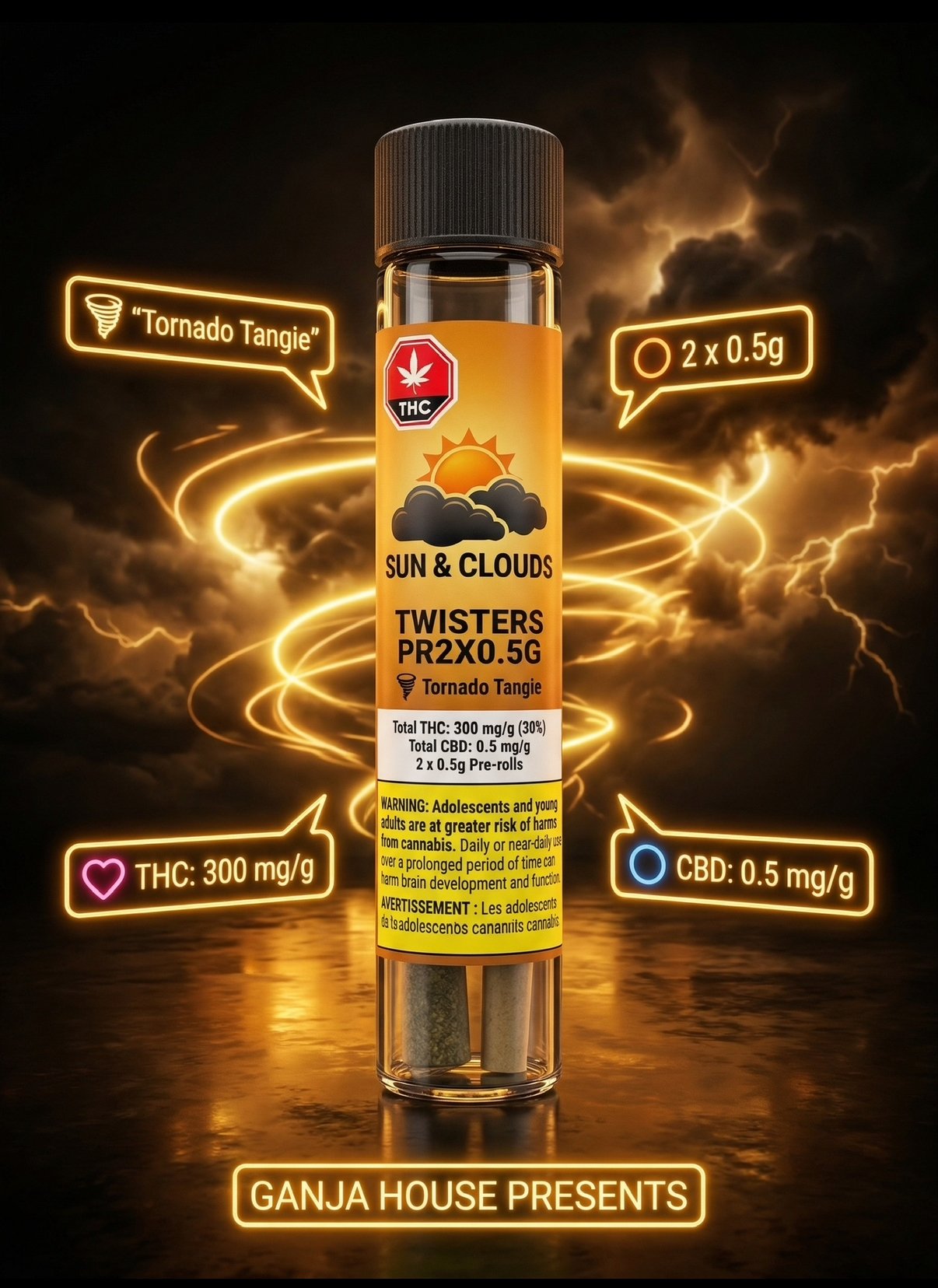 TWISTERS PR2X0.5GM