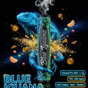 blue iguana triple infused pr1x1gm