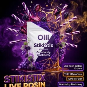 live rosin 100mg sticks