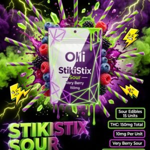 very berry 150mg sticks