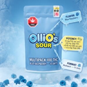 blue raspberry multipack gummies 100mg