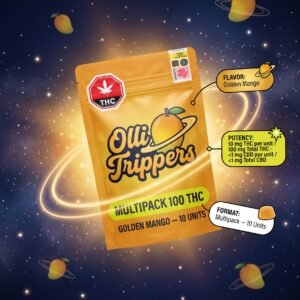 golden mango multipack 100mggummies